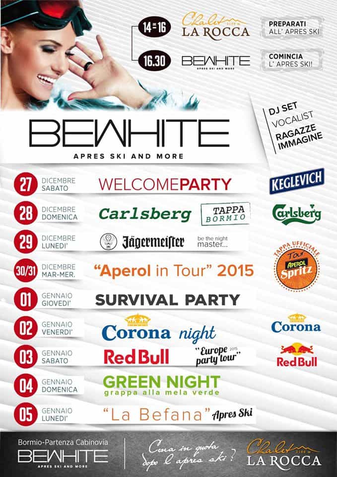 bewhite christmas events