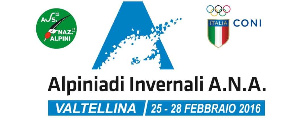 Alpiniadi Invernali 2016. Logo manifestazione Bormio