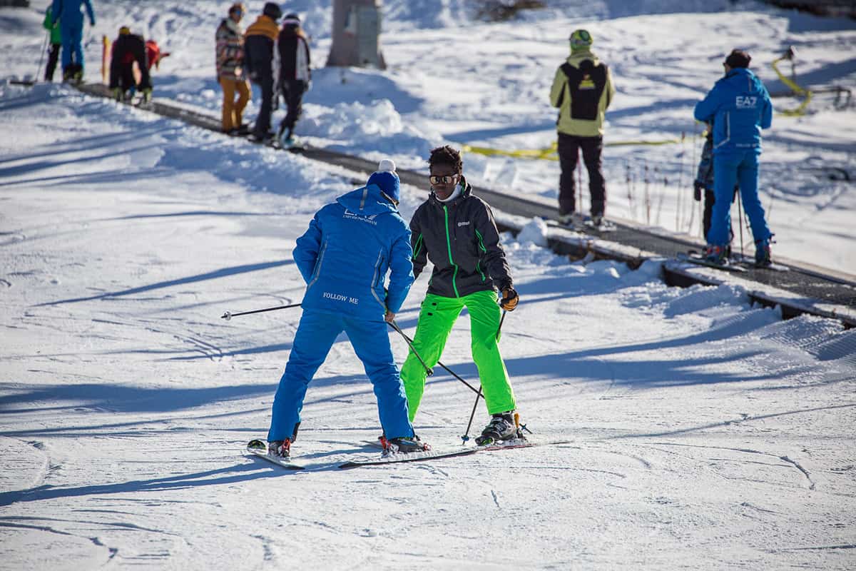 Come imparare a sciare da adulti