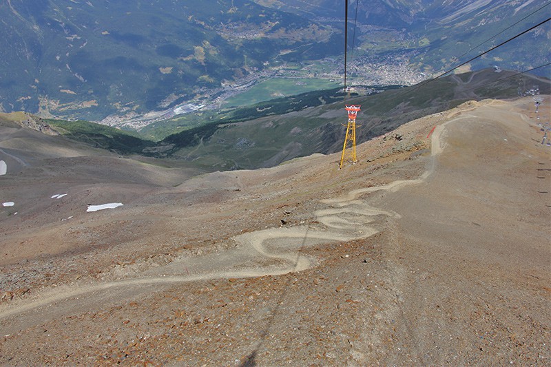 bormio bike park: pista paul newman