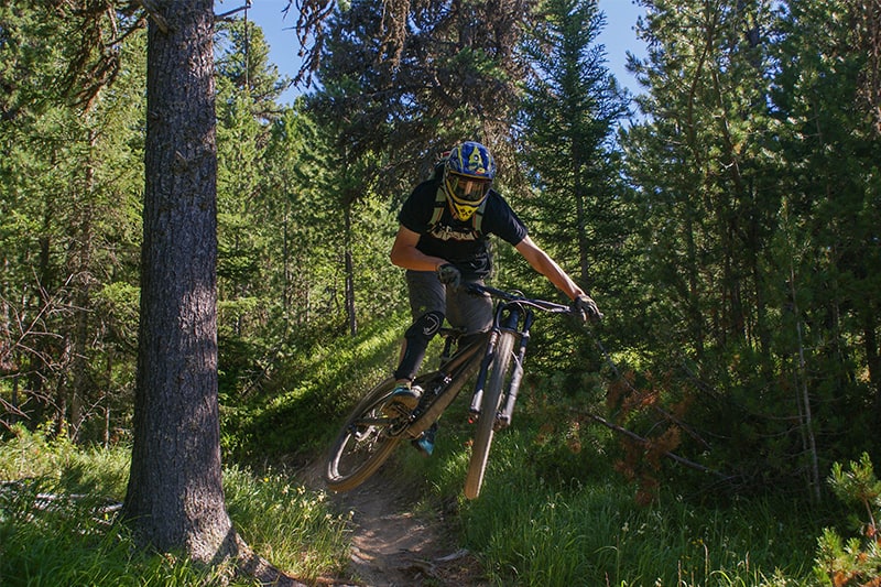 bormio bike park: golf club trail