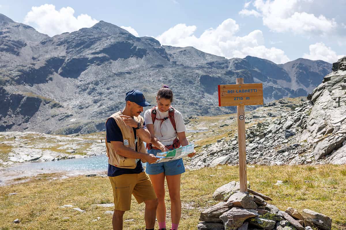 coppia ai bei laghetti di bormio 3000