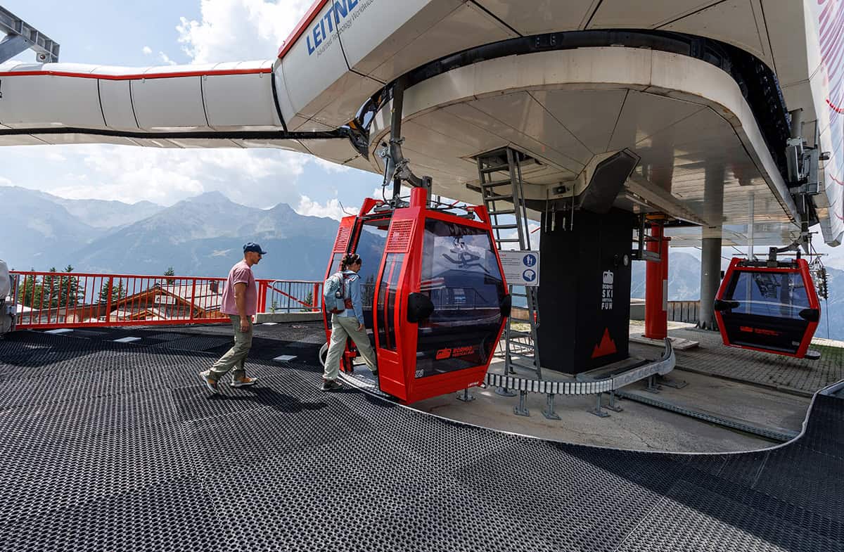 cabinovia di bormio aperta in estate