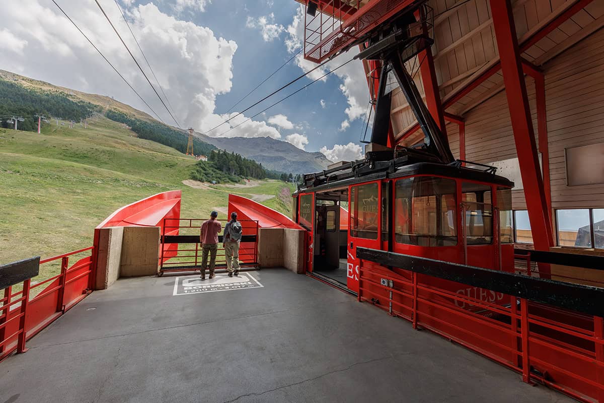 stazione funivia bormio 2000